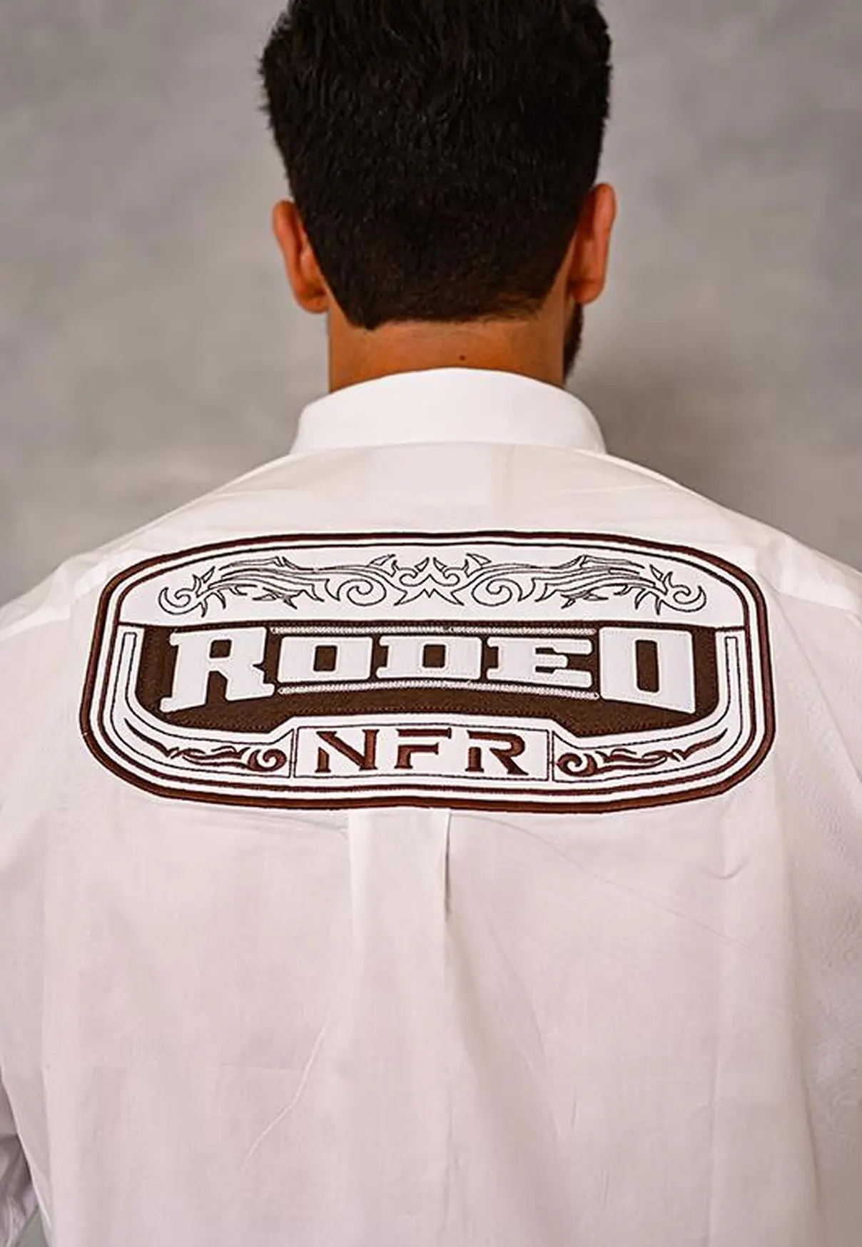 Camisa Masculina NFR Rodeo Classic – Branca