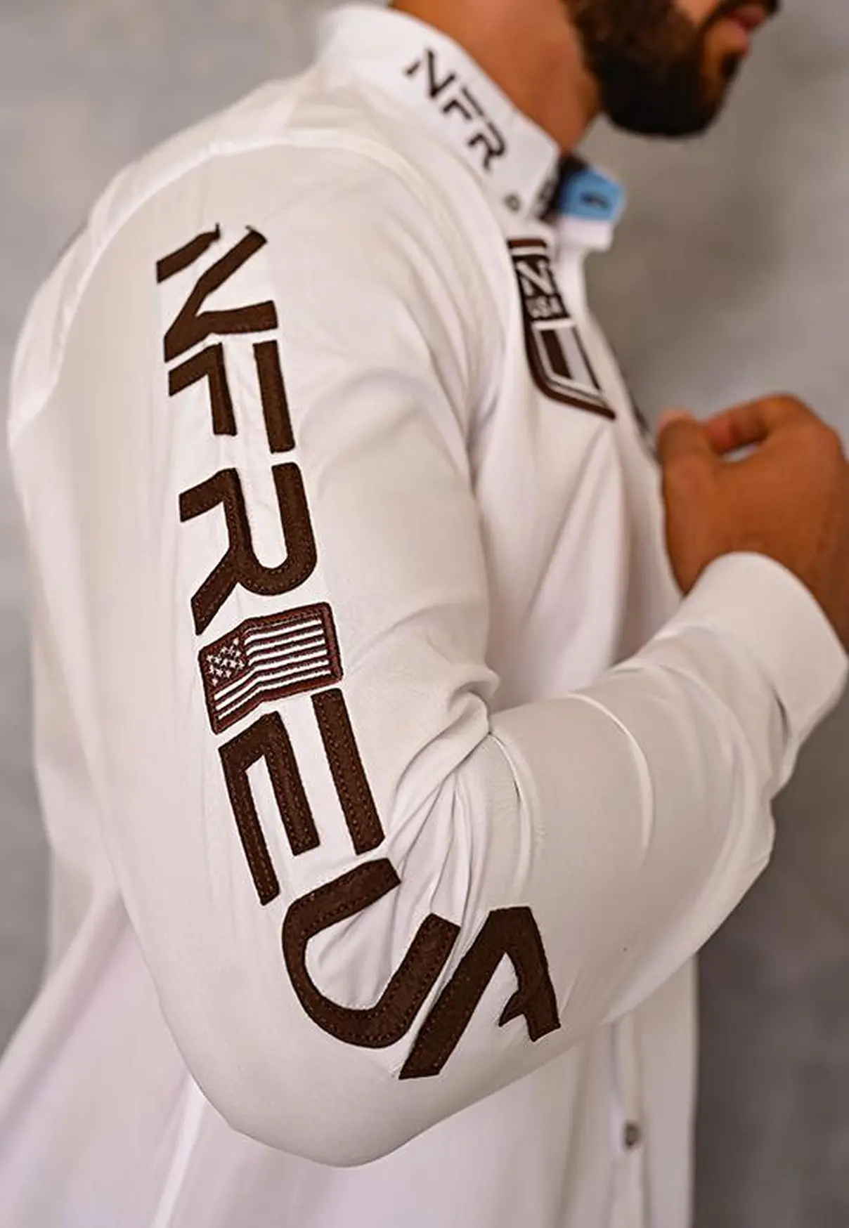 Camisa Masculina NFR Rodeo Classic – Branca