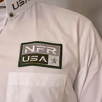 Camisa Masculina NFR USA – Branca - imagem 4