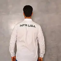 Camisa Masculina NFR USA – Branca - imagem 5