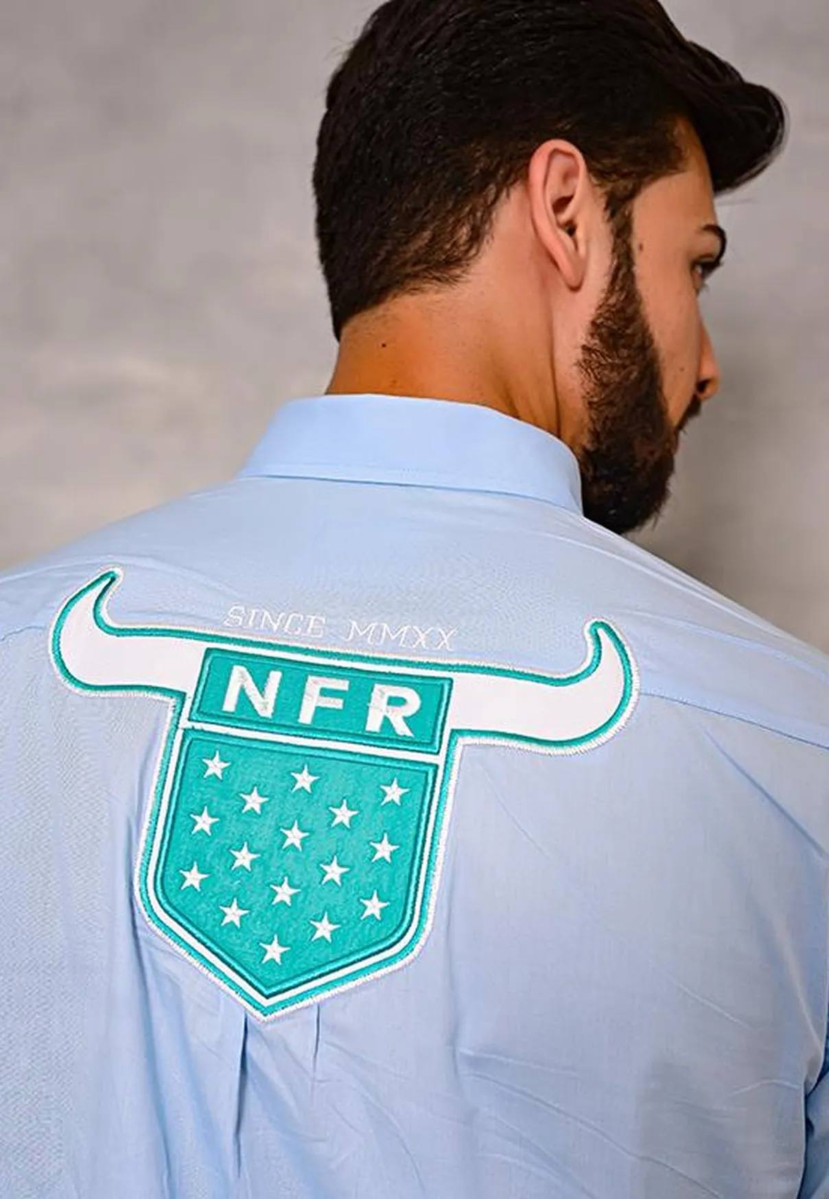 Camisa Masculina NFR USA Bull