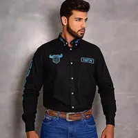 Camisa Masculina NFR Black - imagem 1