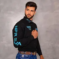 Camisa Masculina NFR Black - imagem 2
