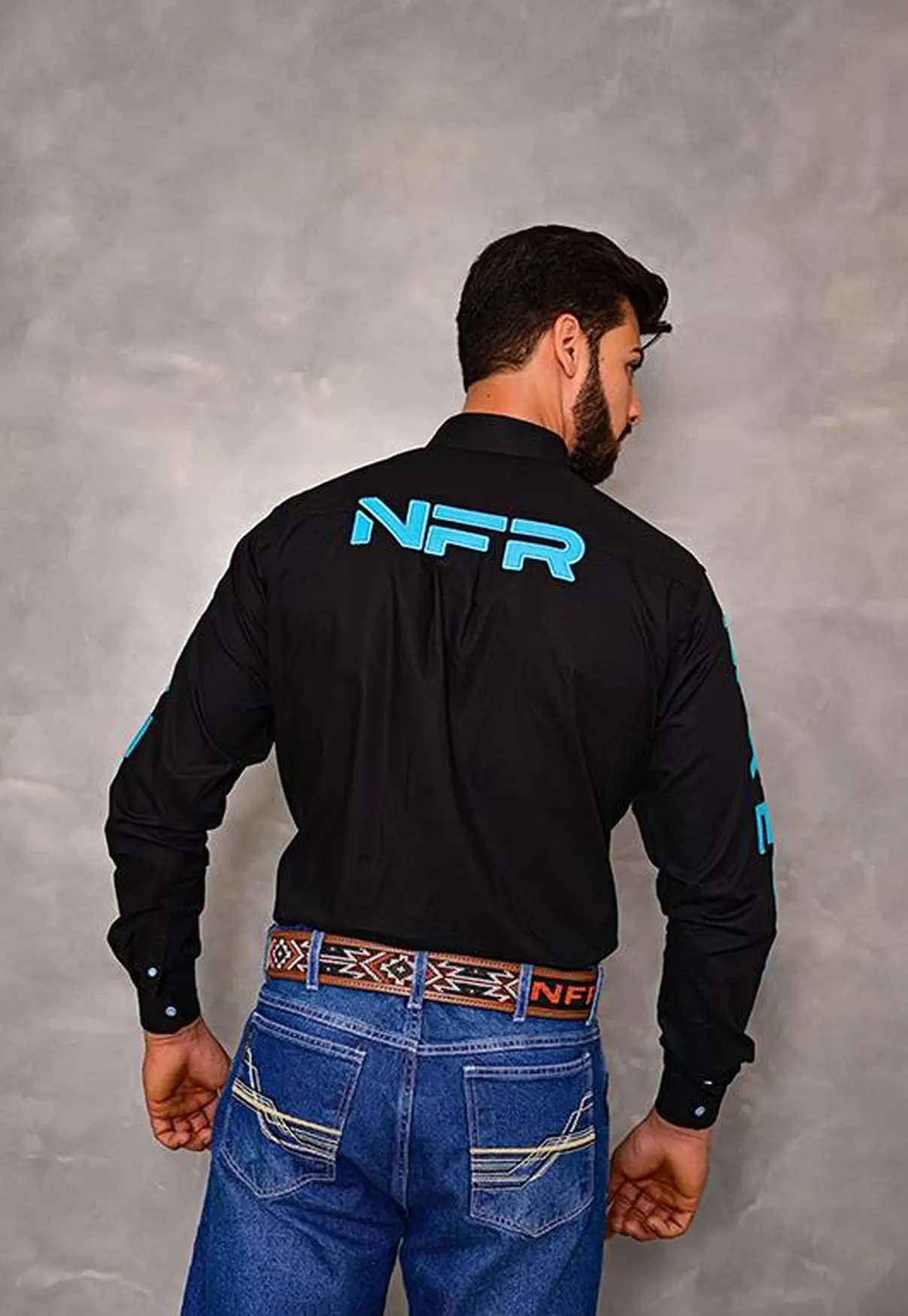 Camisa Masculina NFR Black