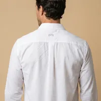 Camisa Masculina NFR Branca Slim - imagem 2