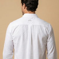 Camisa Masculina NFR Branca Slim - imagem 2