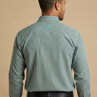 Camisa Masculina NFR Xadrez Verde - imagem 2