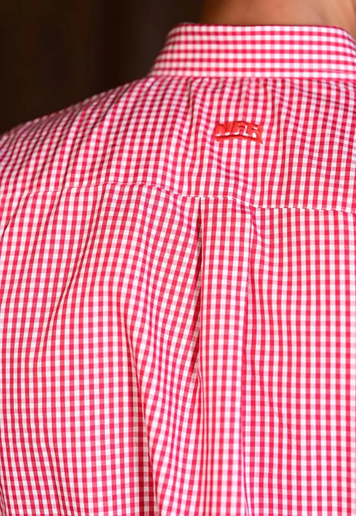 Camisa Masculina NFR Xadrez Classic – Vermelha