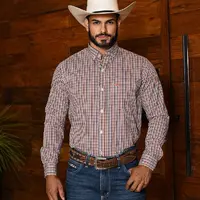 Camisa Masculina Xadrez Premium - imagem 1