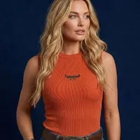 Regata Feminina Canelada – Laranja - imagem 5