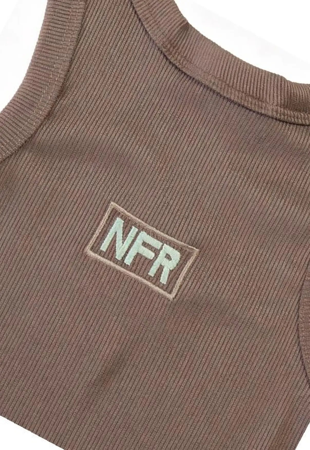 Regata Feminina Canelada – Marrom