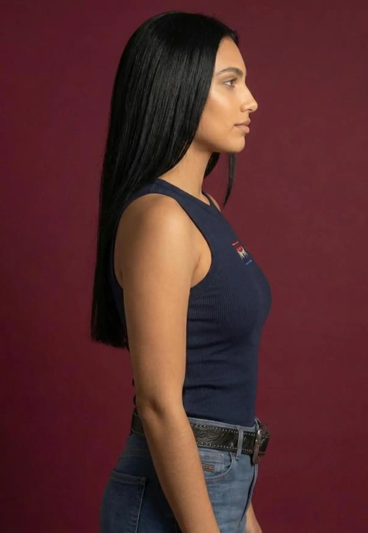 Regata Feminina NFR Canelada – Azul Marinho