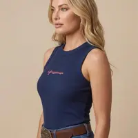 Regata Feminina Canelada – Azul Marinho NFR Woman - imagem 2