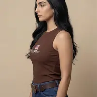 Regata Feminina NFR Canelada – Marrom - imagem 2