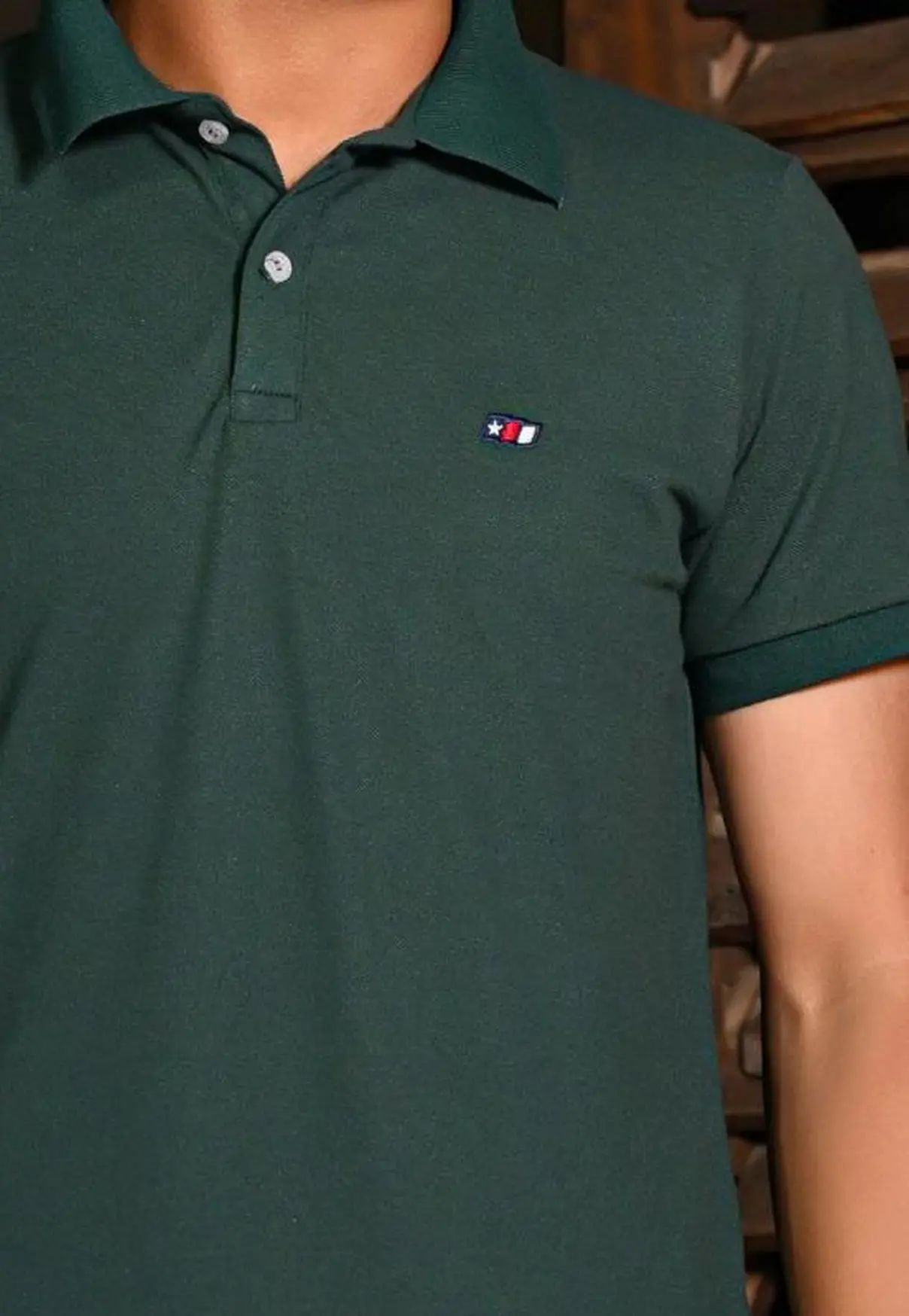 Polo Masculina NFR – Verde