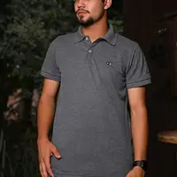 Polo Masculina NFR – Cinza Chumbo - imagem 1