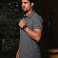 Polo Masculina NFR – Cinza Chumbo - imagem 4