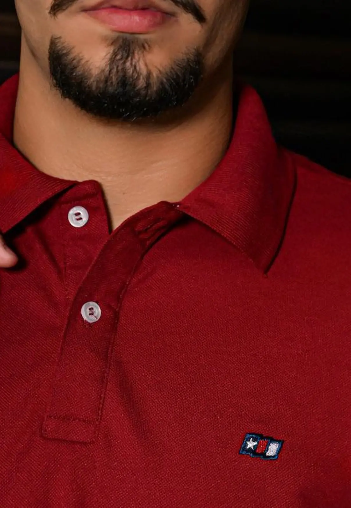 Polo Masculina NFR – Vermelho