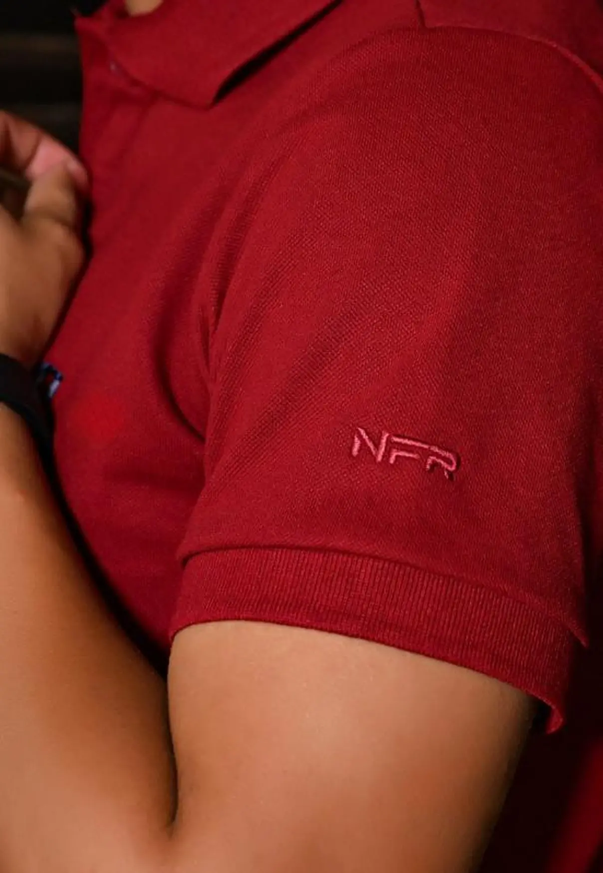 Polo Masculina NFR – Vermelho