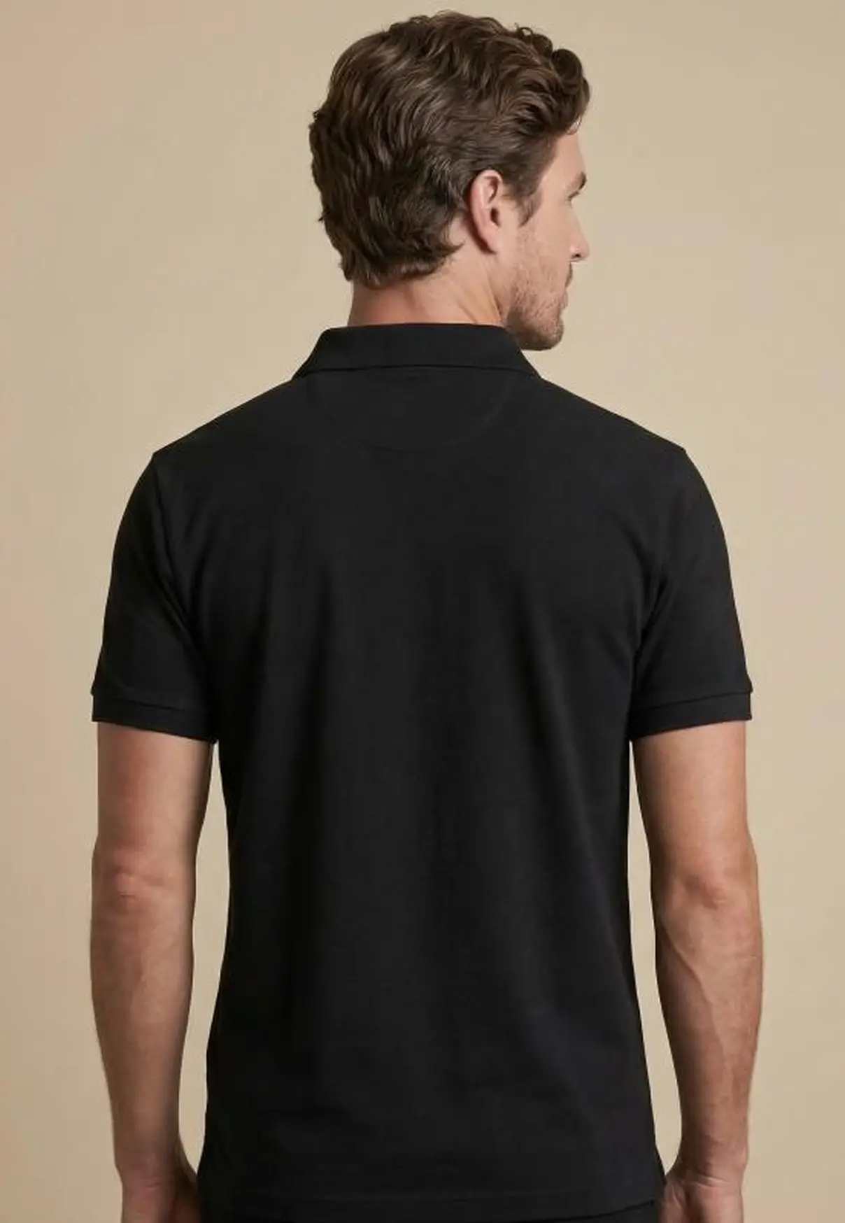 Polo Masculina NFR – Preto Premium