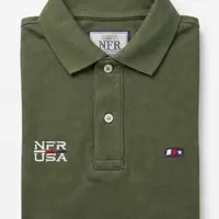 Polo Masculina NFR – Verde Militar - imagem 2