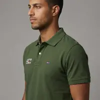 Polo Masculina NFR – Verde Militar - imagem 3
