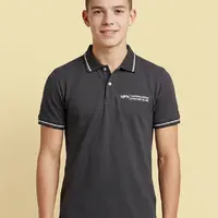 Polo Masculina NFR – Chumbo Premium - imagem 1