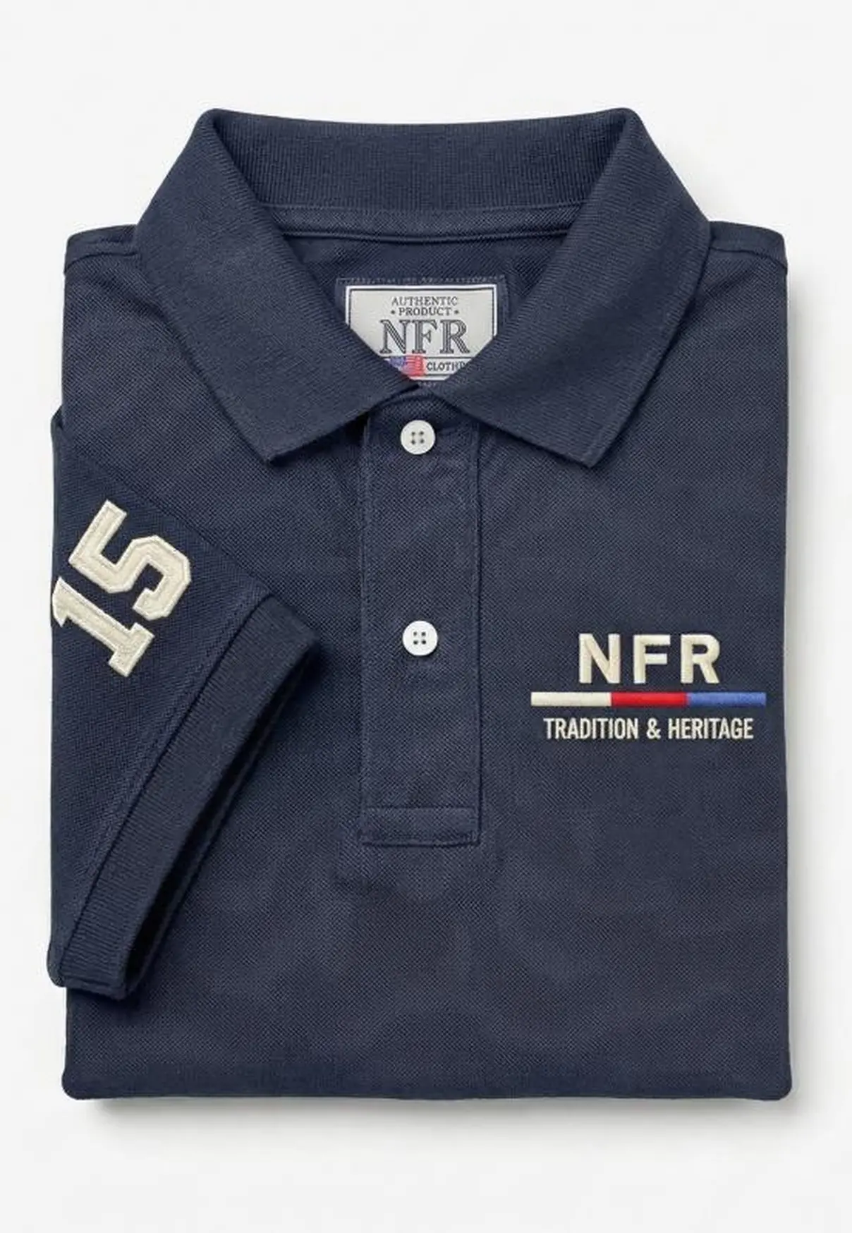 Polo Masculina NFR – Azul Marinho