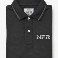 Polo Masculina NFR – Preto com Friso - imagem 2