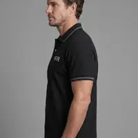 Polo Masculina NFR – Preto com Friso - imagem 3