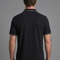 Polo Masculina NFR – Preto com Friso - imagem 4