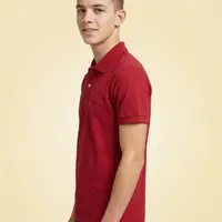 Polo Masculina NFR – Vermelho Clássico - imagem 3