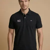 Polo Masculina NFR – Preto USA - imagem 1