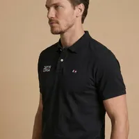 Polo Masculina NFR – Preto USA - imagem 3