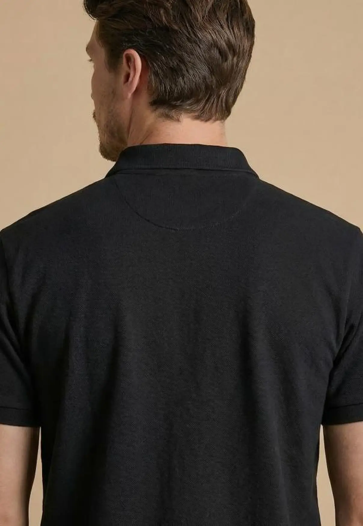 Polo Masculina NFR – Preto USA