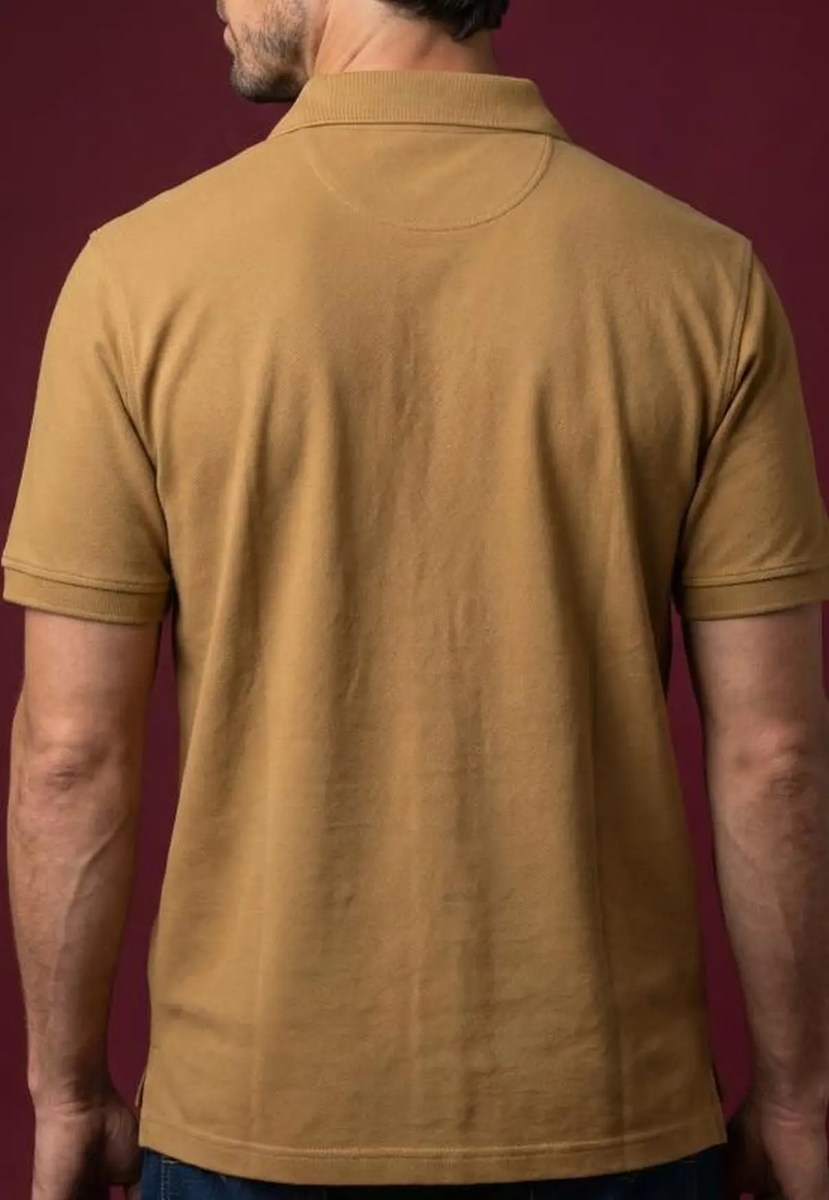 Polo Masculina NFR – Caramelo Premium