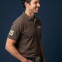 Polo Masculina NFR – Marrom Country - imagem 4