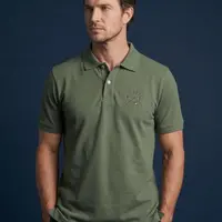 Polo Masculina NFR – Verde Militar Premium - imagem 1