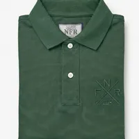 Polo Masculina NFR – Verde Militar Premium - imagem 2