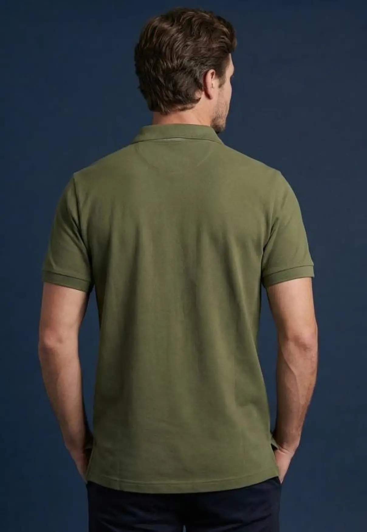 Polo Masculina NFR – Verde Militar Premium