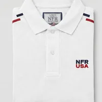 Polo Masculina NFR – Branca USA Premium - imagem 2