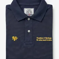 Polo Masculina NFR – Azul Marinho Heritage - imagem 2