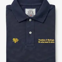 Polo Masculina NFR – Azul Marinho Heritage - imagem 2