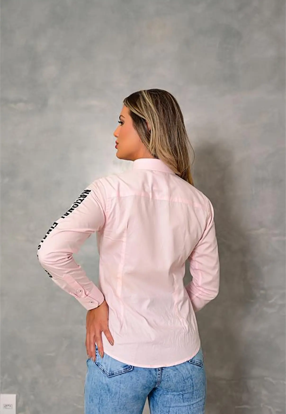 Camisa Feminina NFR Rosa