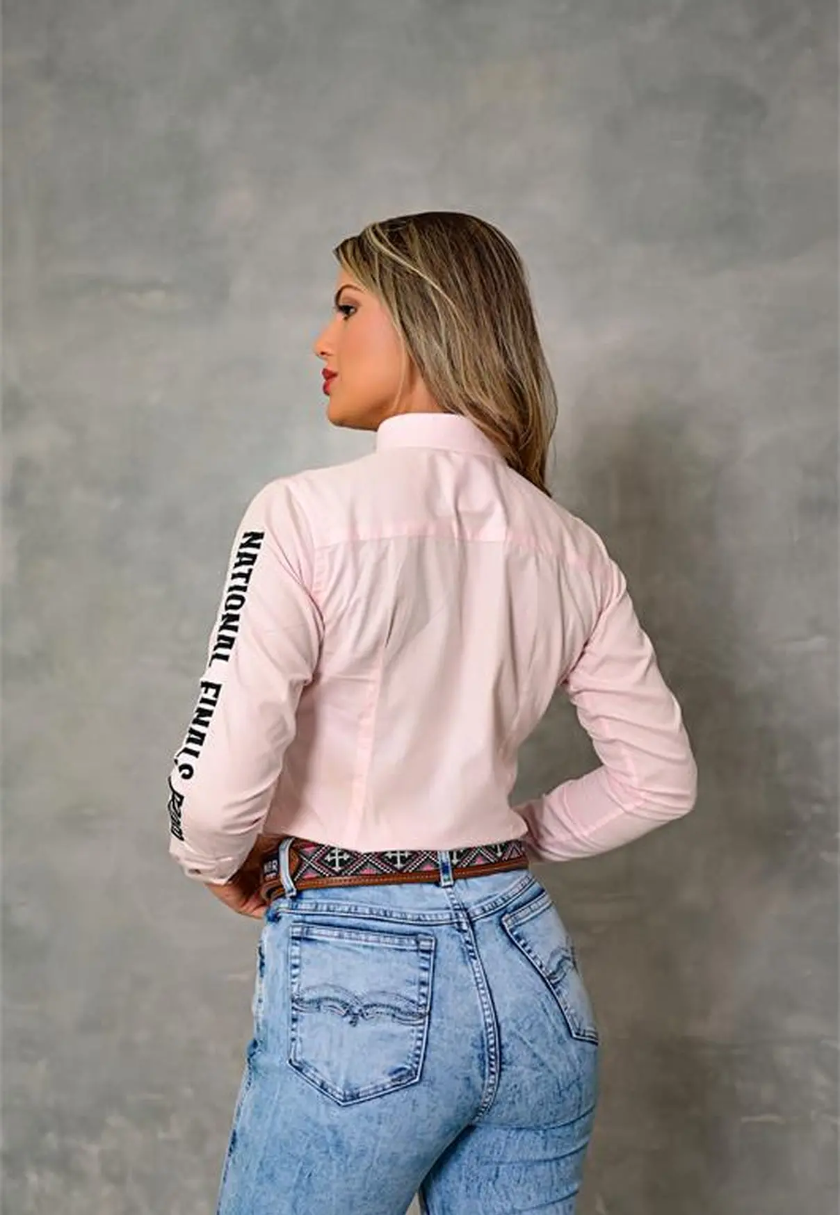 Camisa Feminina NFR Rosa