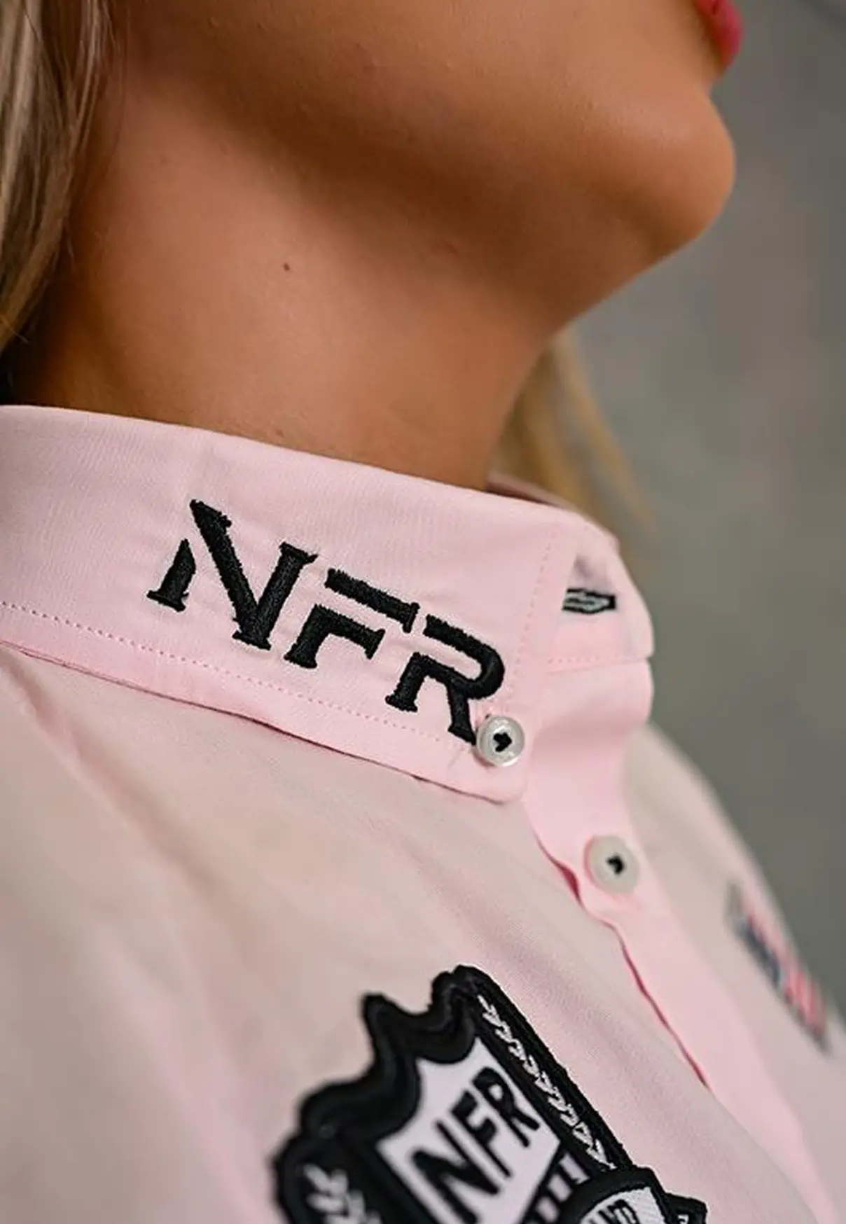 Camisa Feminina NFR Rosa