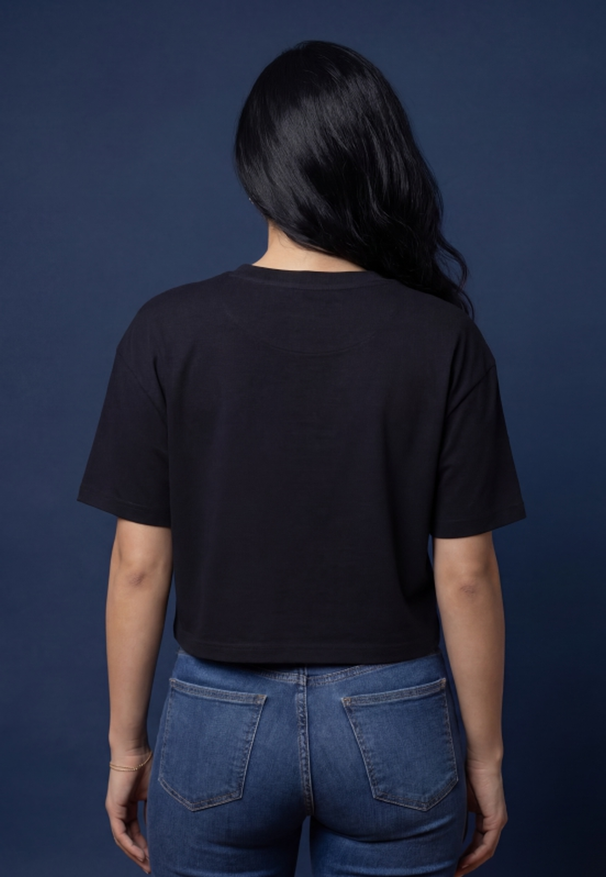 Cropped Feminino NFR – Bordado Floral Premium