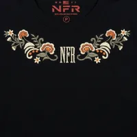 Cropped Feminino NFR – Bordado Floral Premium - imagem 2