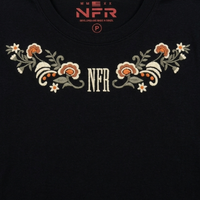 Cropped Feminino NFR – Bordado Floral Premium - imagem 2