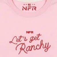 Cropped Feminino NFR – Let’s Get Ranchy Rosa - imagem 2